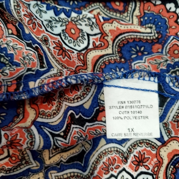 Living Doll Blouse 1X - Picture 5 of 7